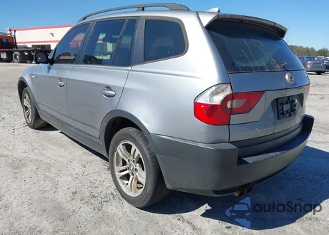 2005 BMW X3 3.0I from USA, damaged, VIN WBXPA93435WD10880